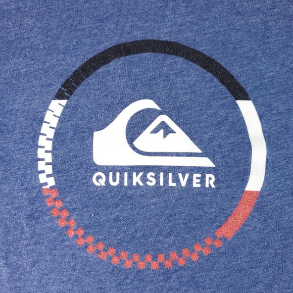 SOLD Quiksilver Boys Short Sleeve Graphic Tee T-Shirt - Picture 5 of 10